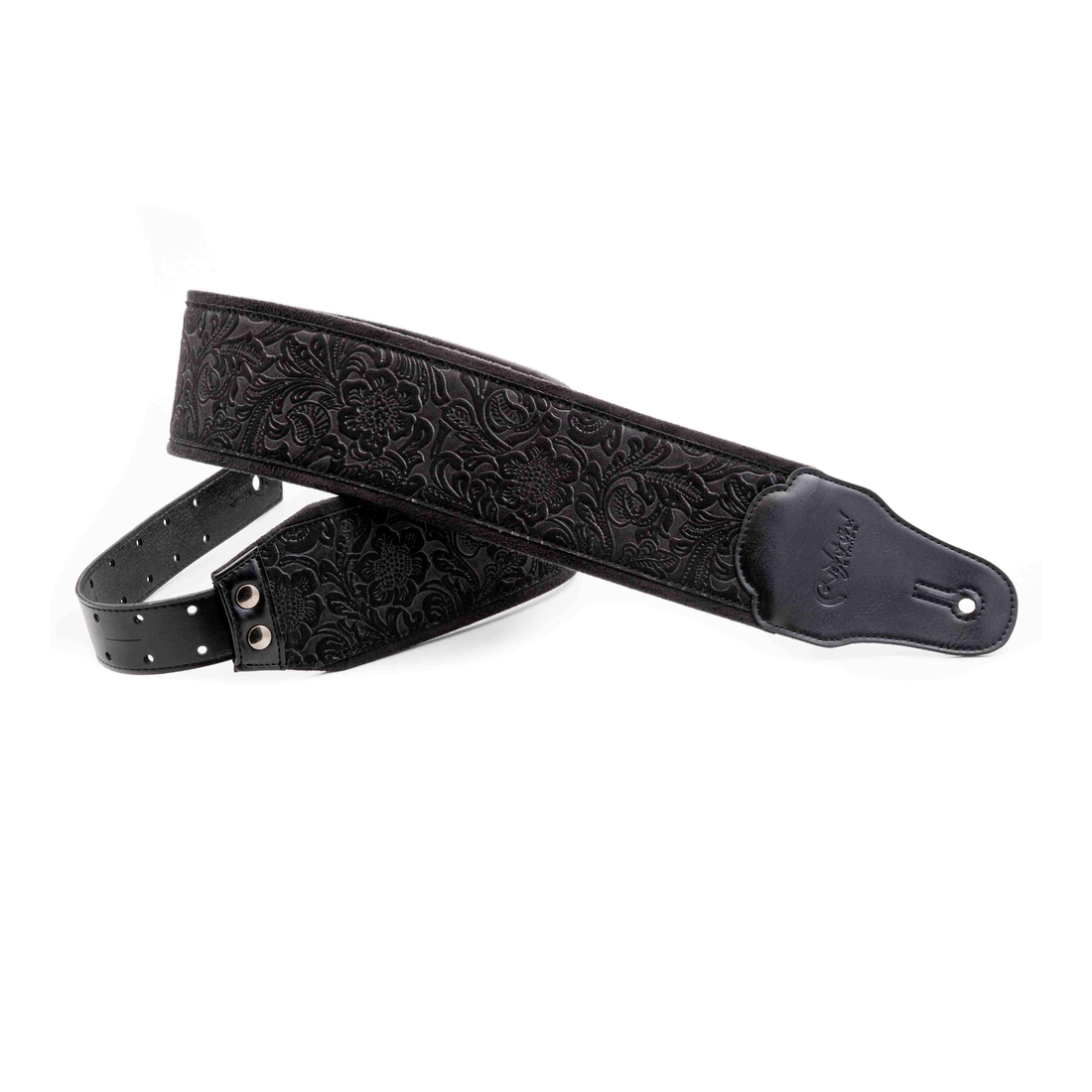 Right On Straps GROOVE Sandokan 80 Black Guitar Strap