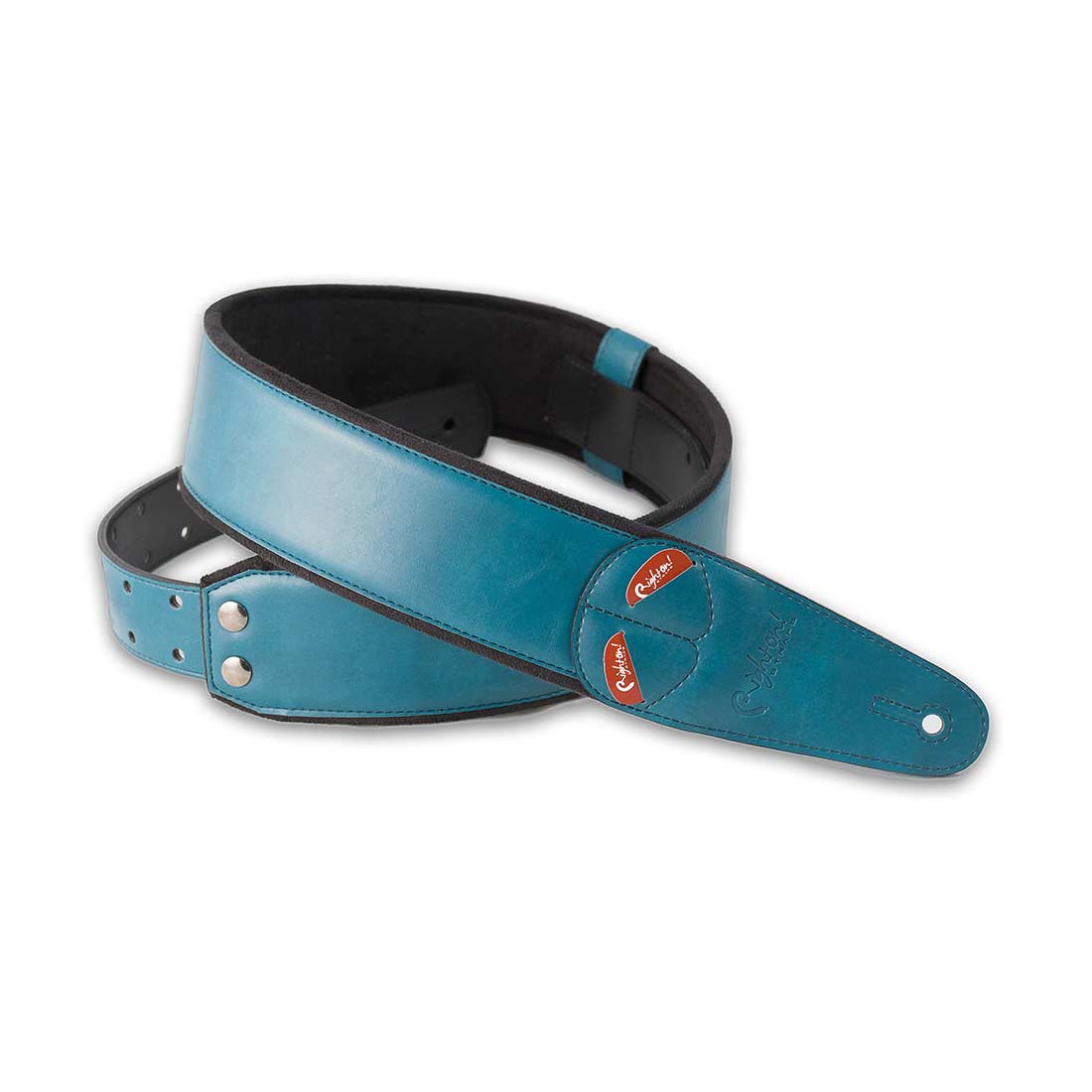 Right On Straps MOJO Charm 60 Teal Guitar Strap