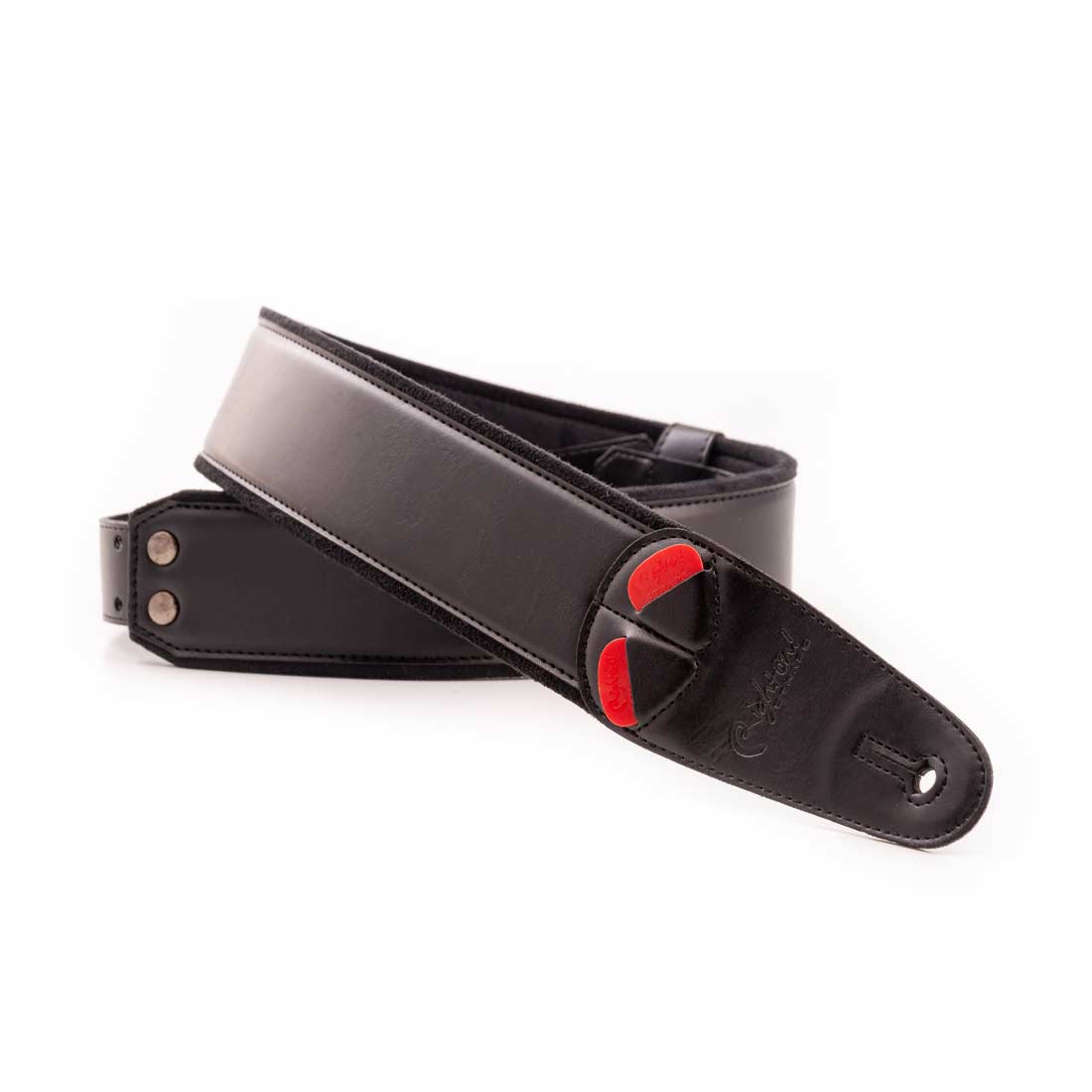 Right On Straps MOJO Charm 60 Black Guitar Strap