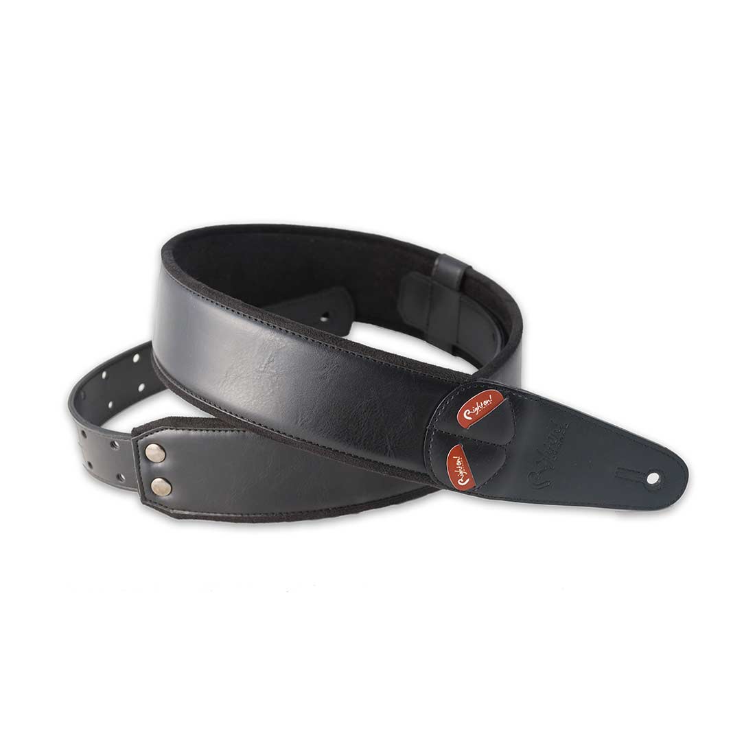 Right On Straps MOJO Charm 60 Black Guitar Strap