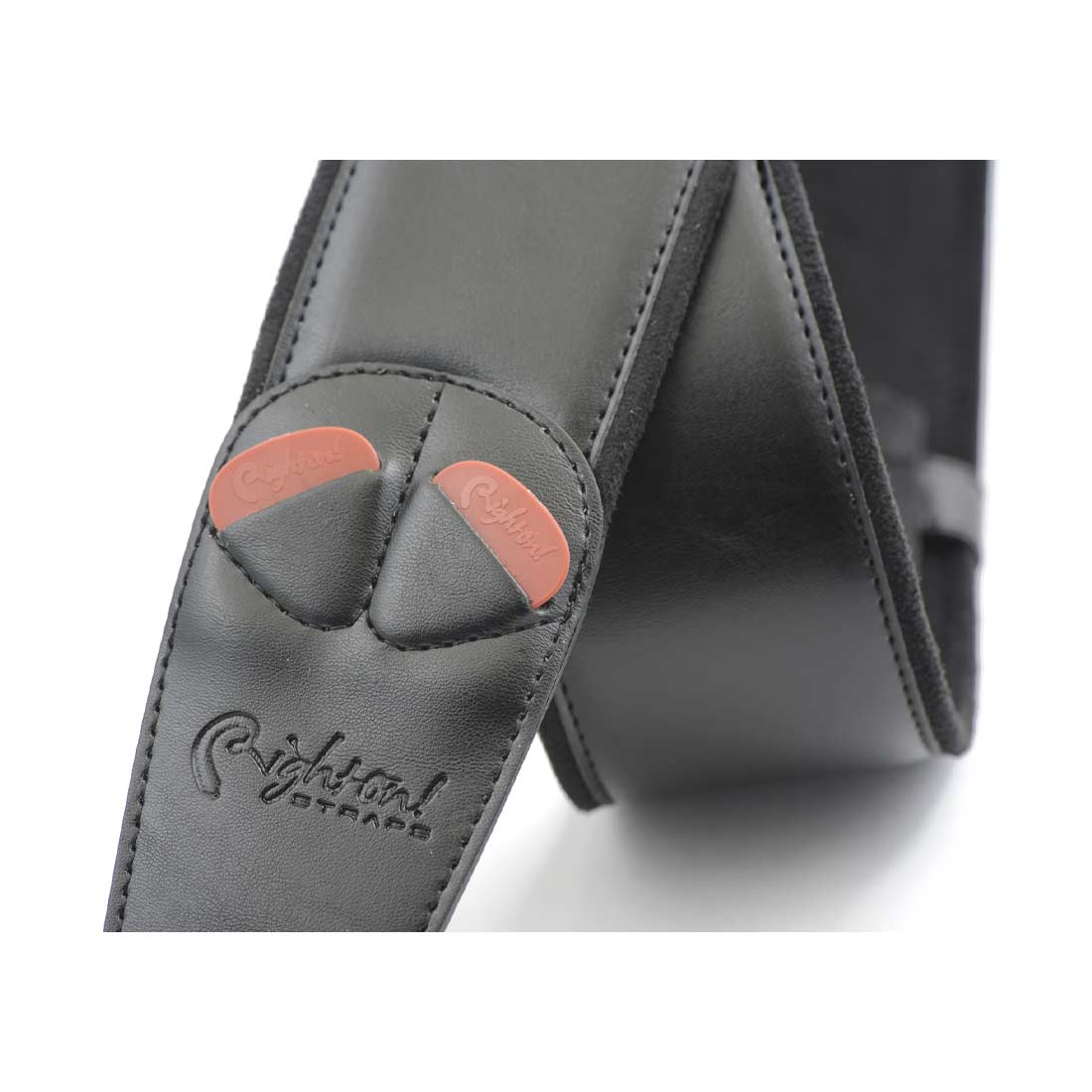 Right On Straps MOJO Charm 60 Black Guitar Strap