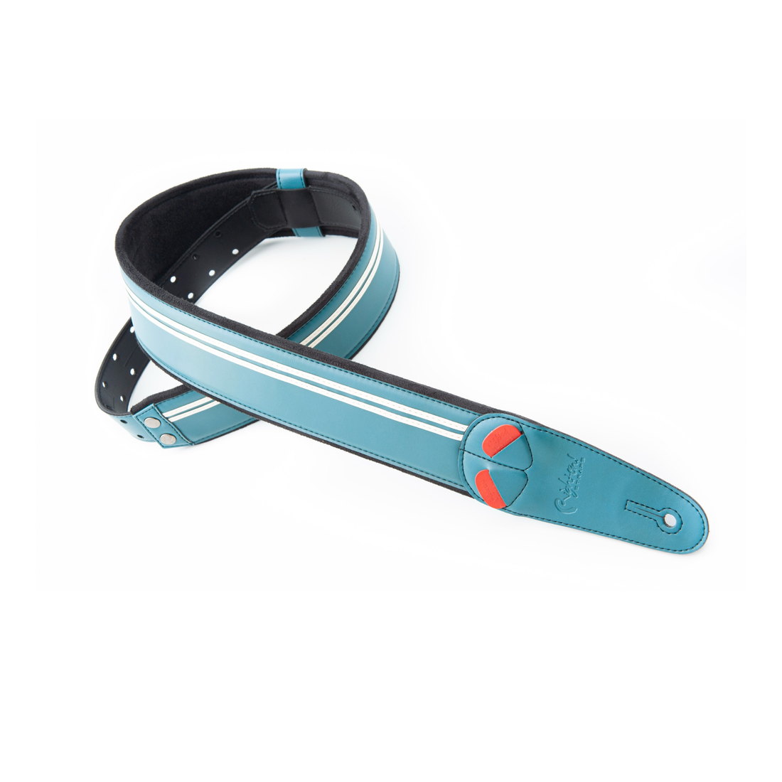 Right On Straps MOJO Race 60 Teal Guitar Strap