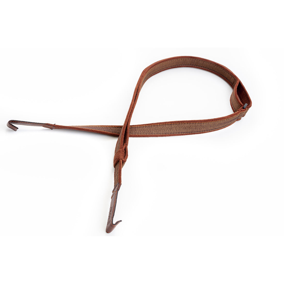 Right On Straps HOOK Classical-Dual-Hook Brown Classical Guitar Strap