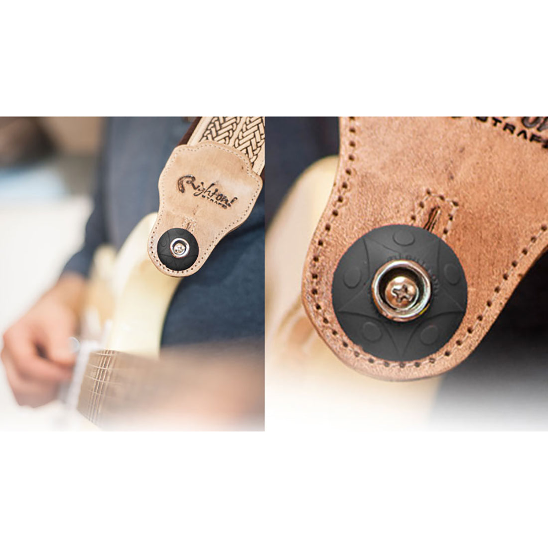 Right On Straps ACCESSORIES Straplock Black