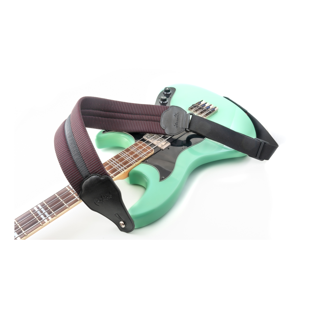 Right On Straps GROOVE Breathe 80 Red Guitar Strap