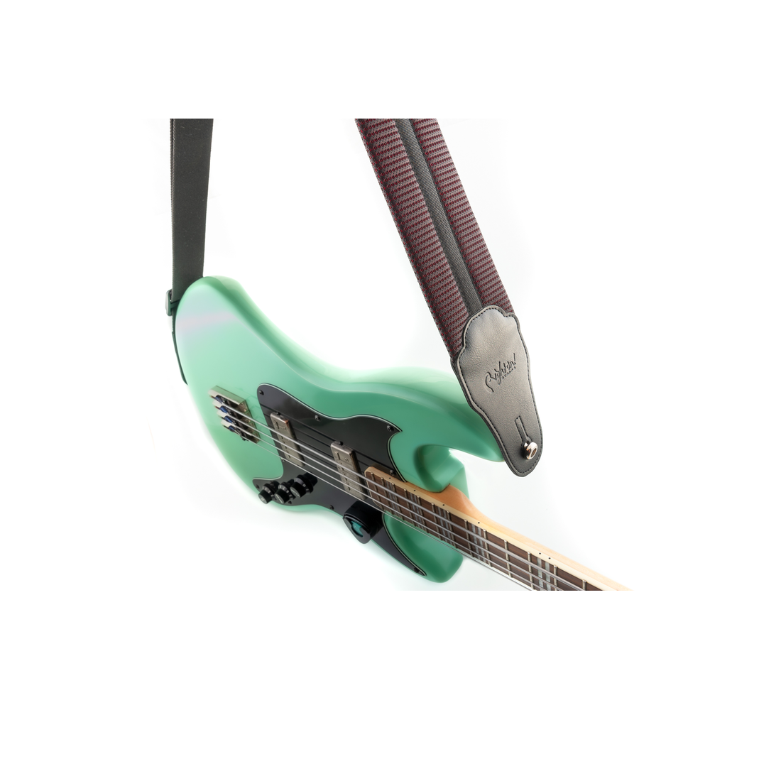 Right On Straps GROOVE Breathe 80 Red Guitar Strap