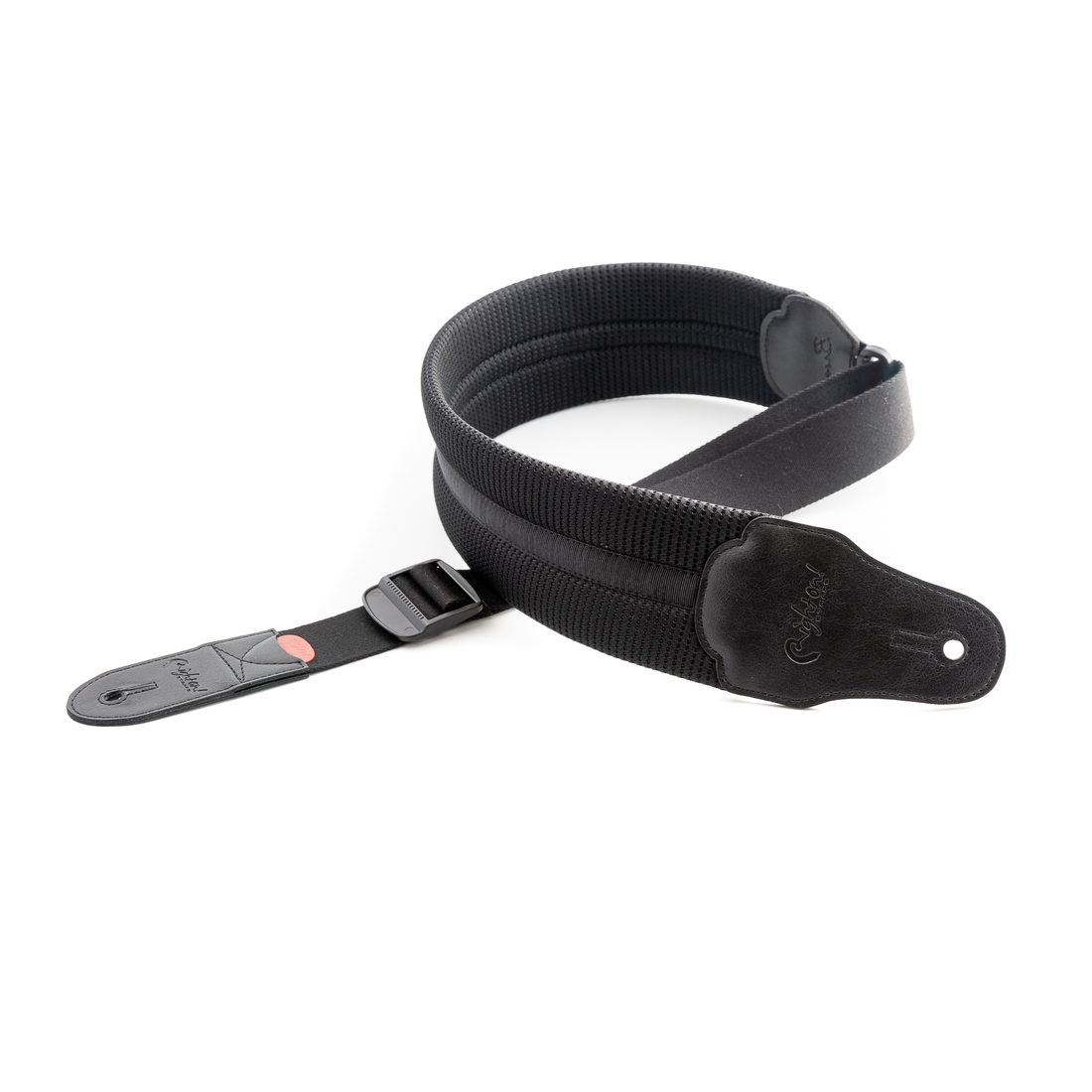 Right On Straps GROOVE Breathe 80 Black Guitar Strap