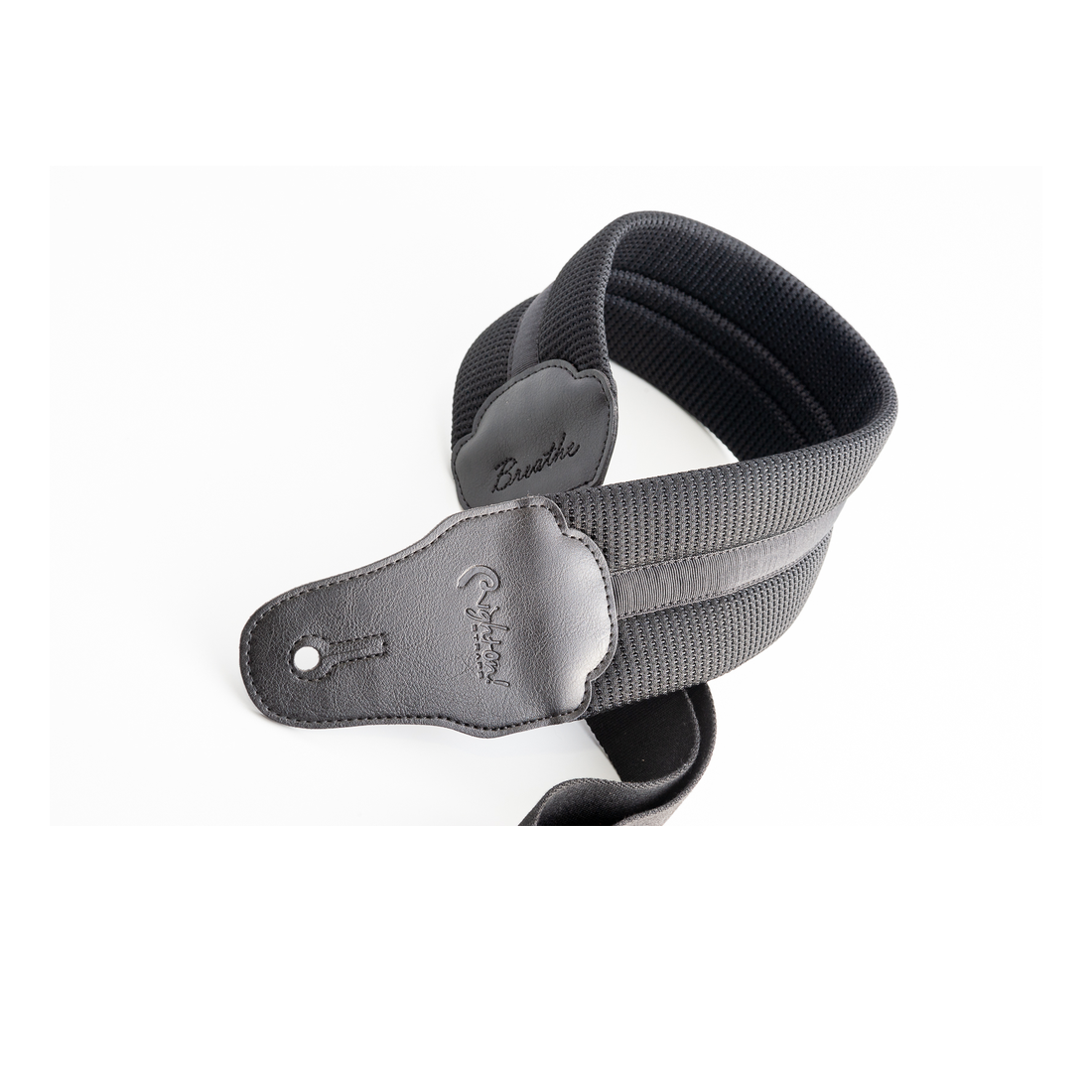 Right On Straps GROOVE Breathe 80 Black Guitar Strap