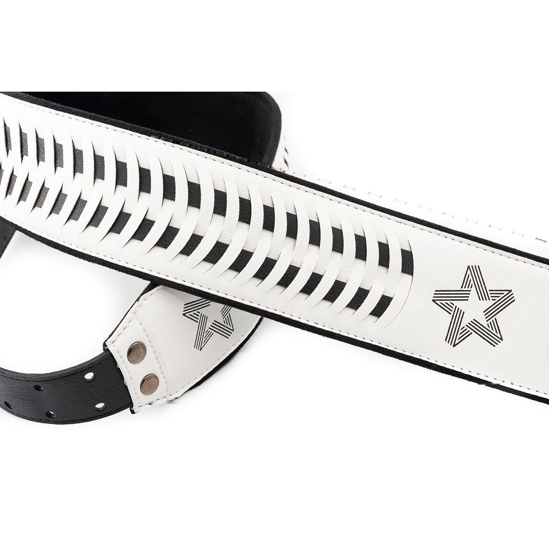 Right On Straps GROOVE Paul Turner White Guitar Strap