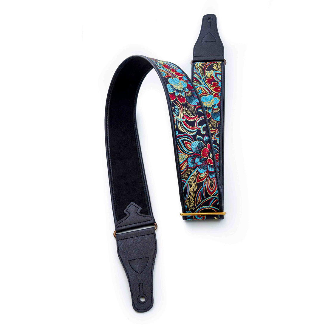 Right On Straps TALISMAN BEPPU II Teal Guitar Strap