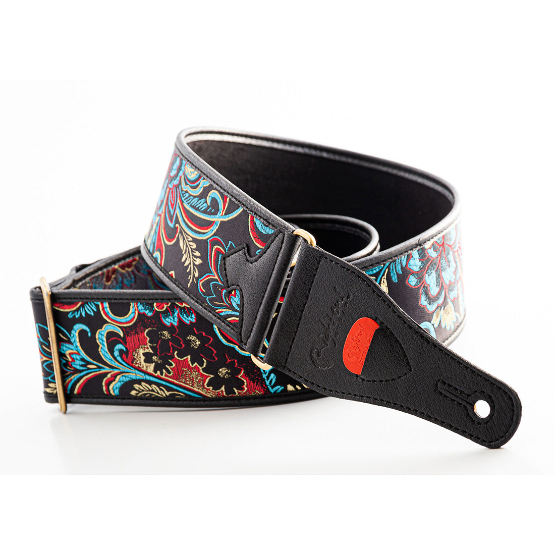 Right On Straps TALISMAN BEPPU II Teal Guitar Strap