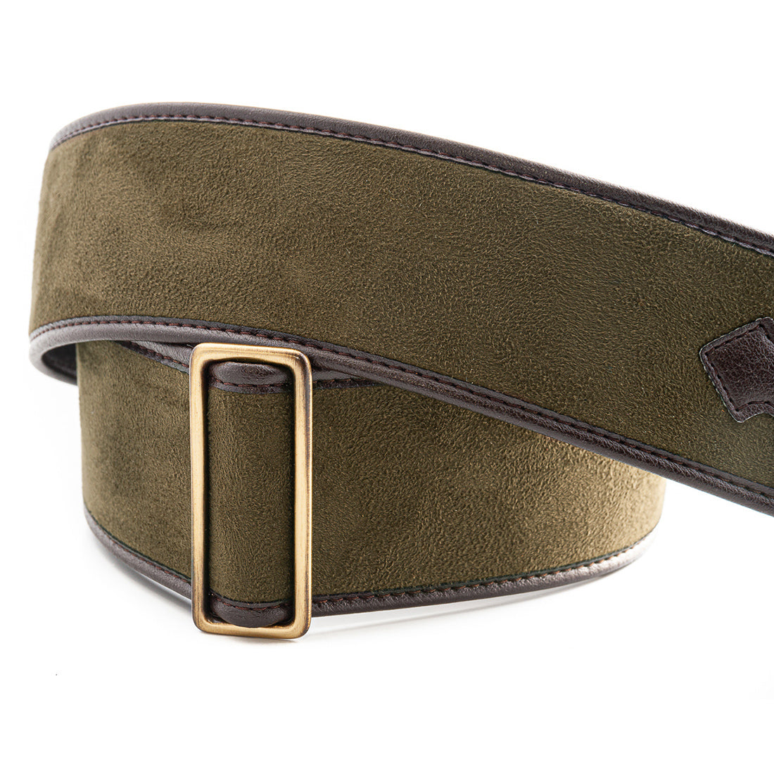 Right On Straps TALISMAN Divine Army Green Guitar Strap