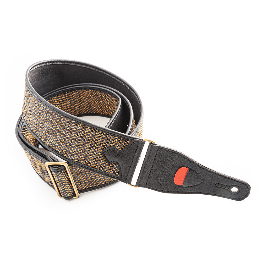 Right On Straps Talisman JEWEL Gold Guitar Strap