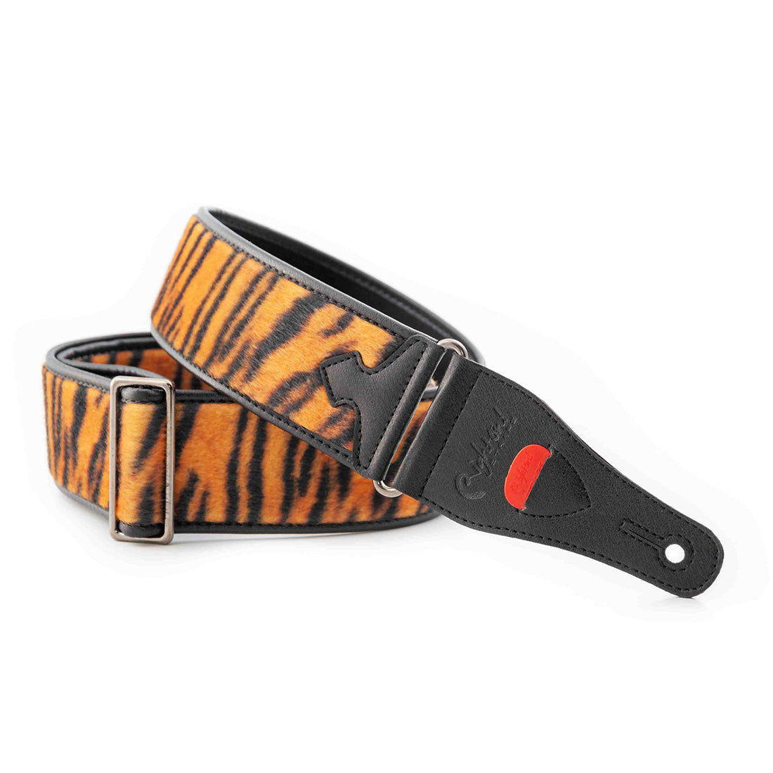 Right On Straps Talisman Tiger Orange Guitar Strap