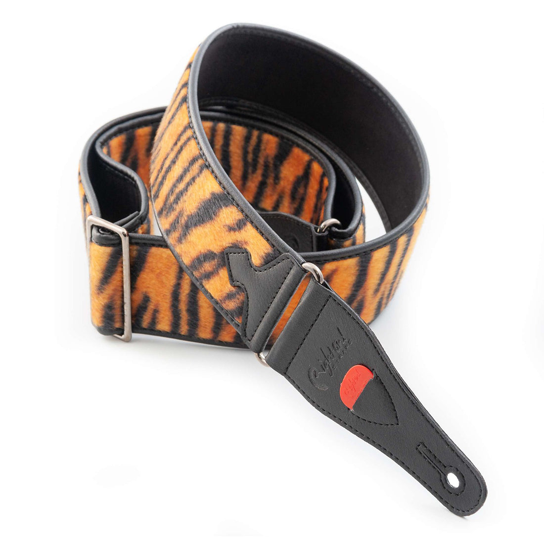 Right On Straps Talisman Tiger Orange Guitar Strap