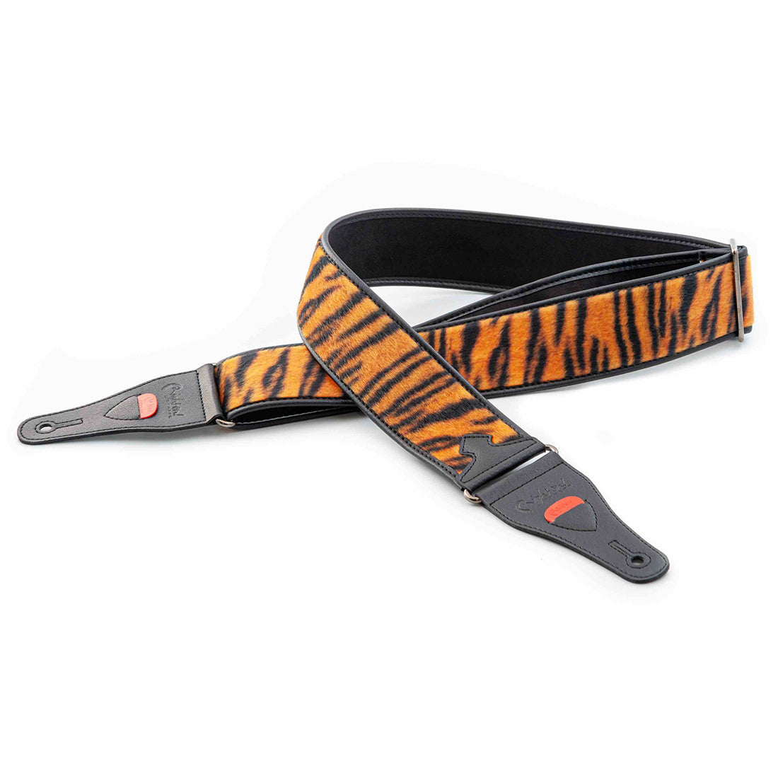 Right On Straps Talisman Tiger Orange Guitar Strap