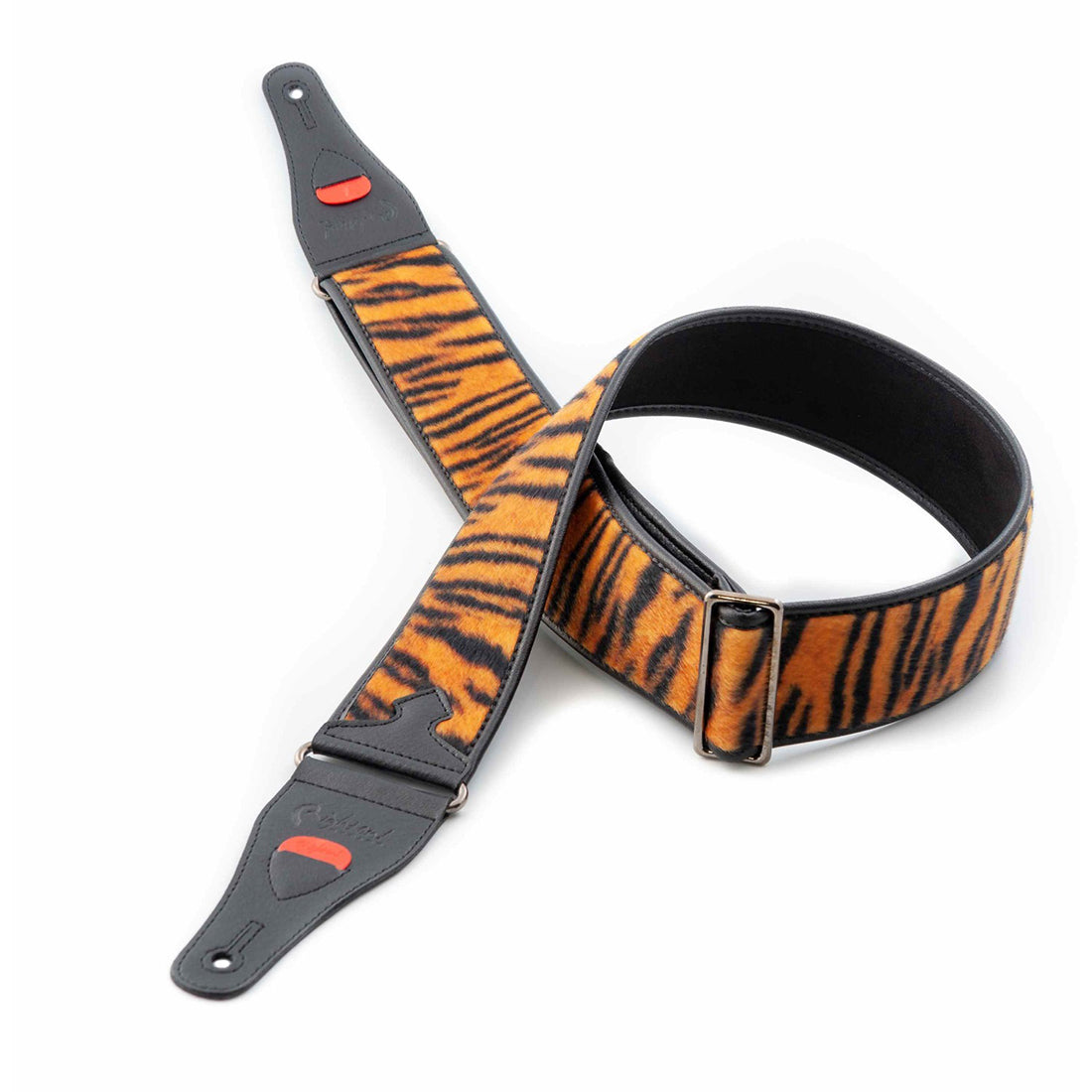 Right On Straps Talisman Tiger Orange Guitar Strap