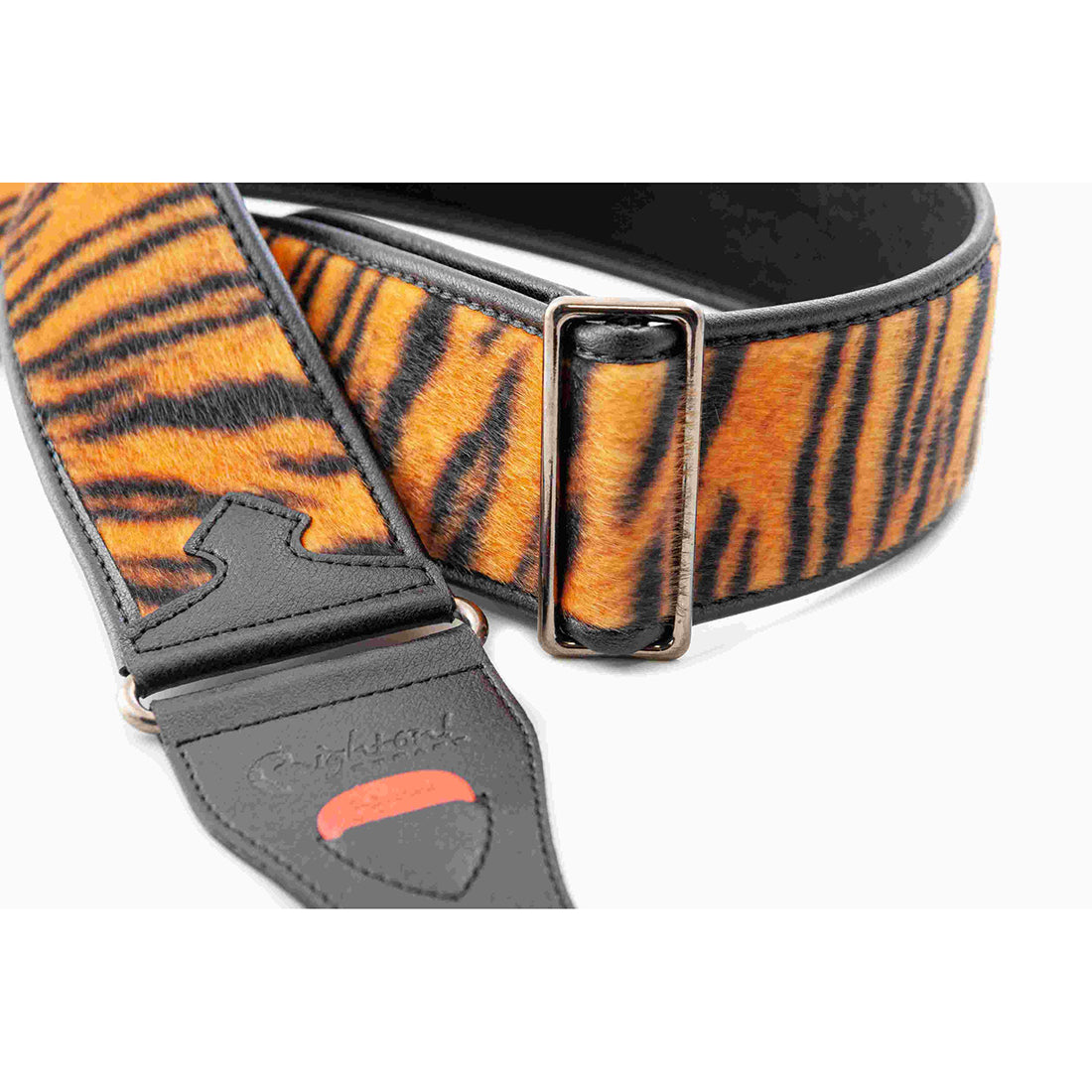 Right On Straps Talisman Tiger Orange Guitar Strap