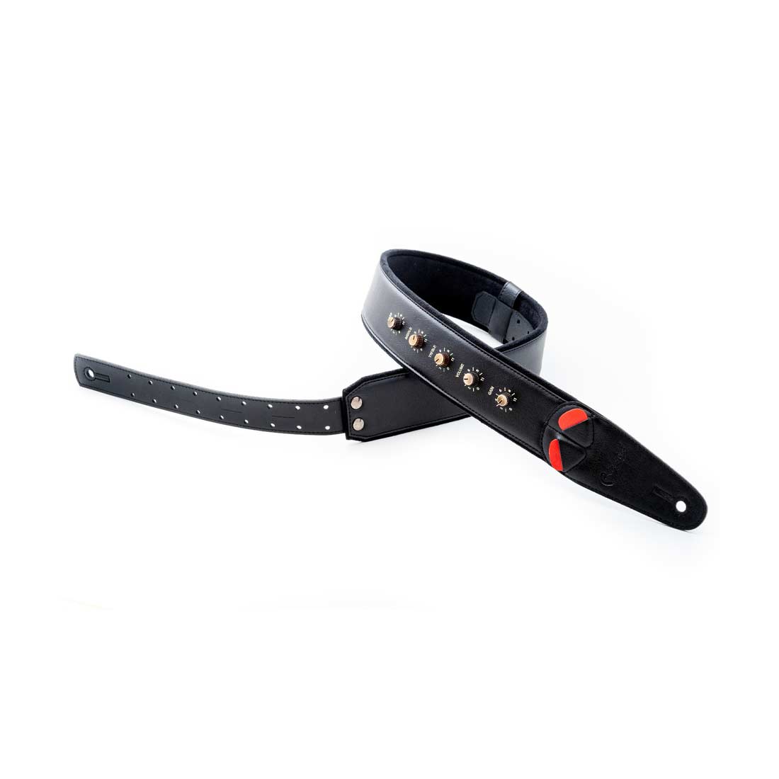 Right On Straps MOJO Spinal Tap Black Guitar Strap