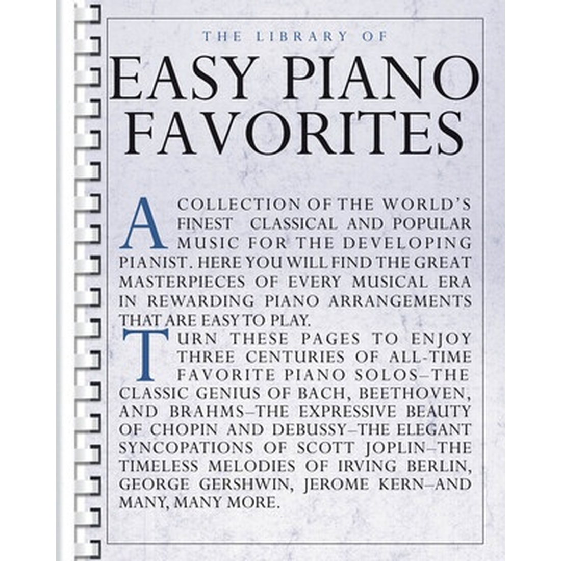 The Library of Easy Piano Favorites