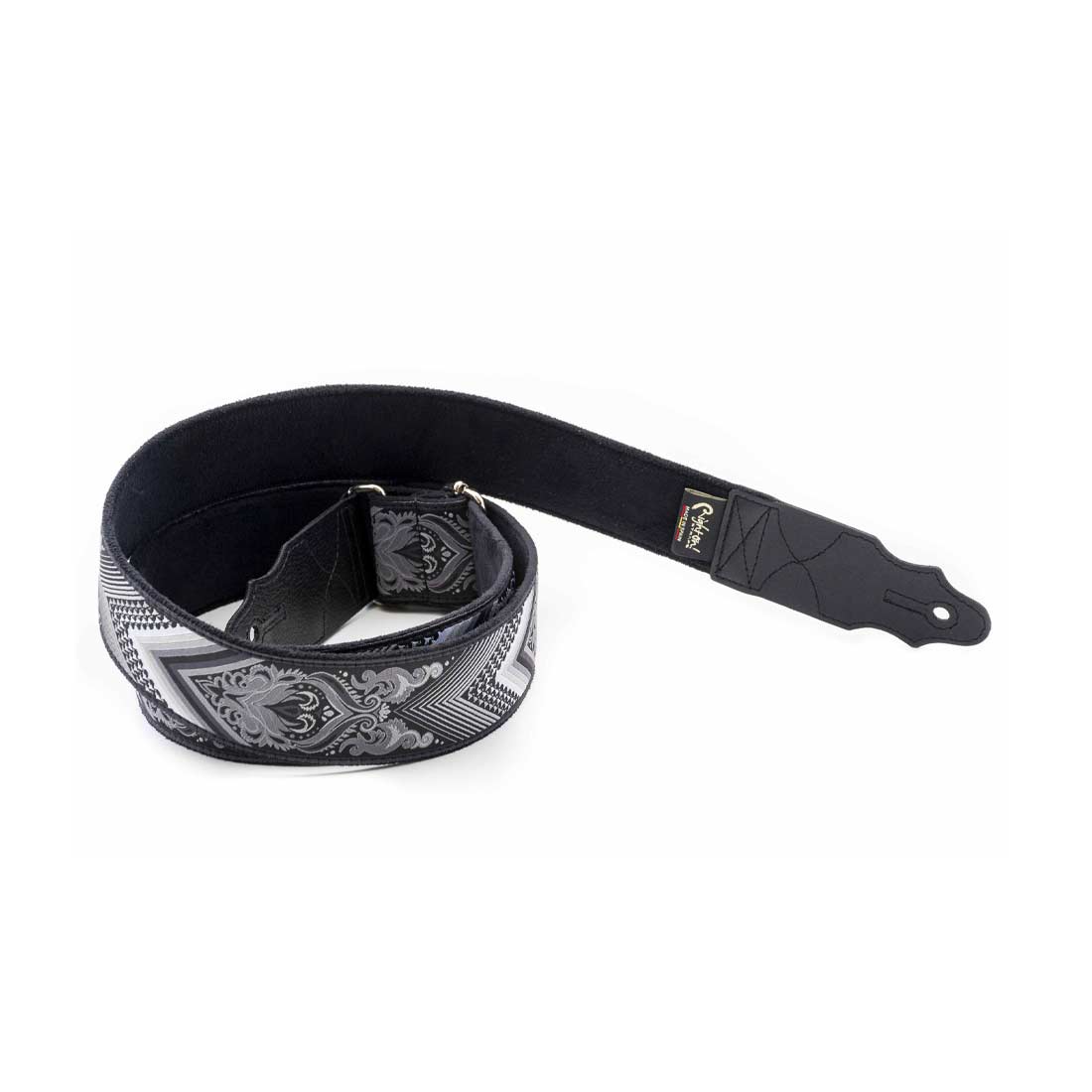 Right On Straps Arrow Black Guitar Strap