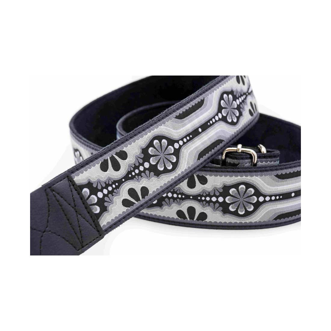 Right On Straps STANDARD PLUS Laurel Black Guitar Strap