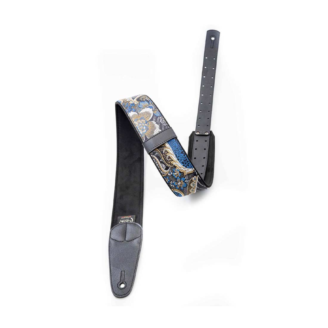 Right On Straps HOKKAIDO Black Guitar Strap