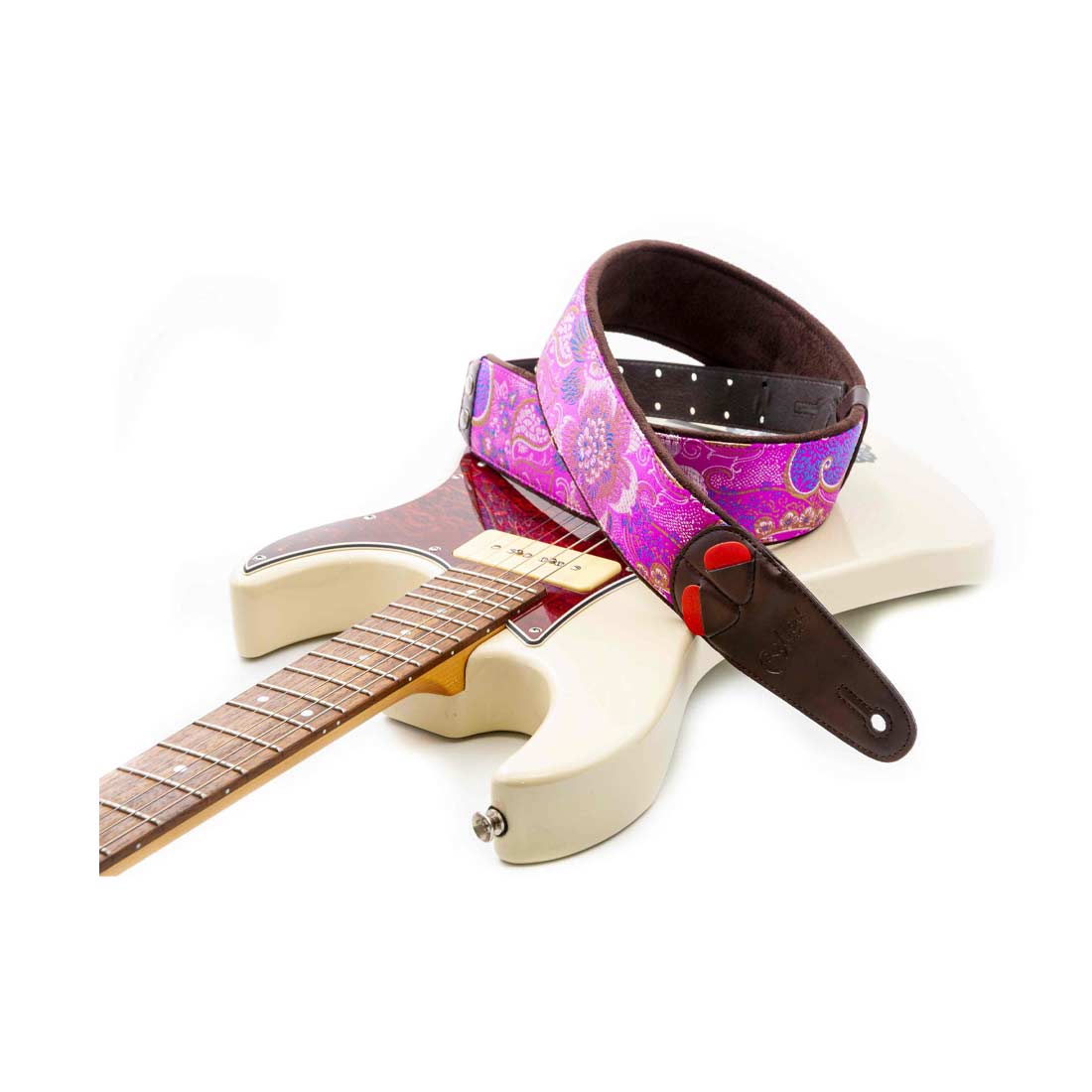 Right On Straps HOKKAIDO Pink Guitar Strap