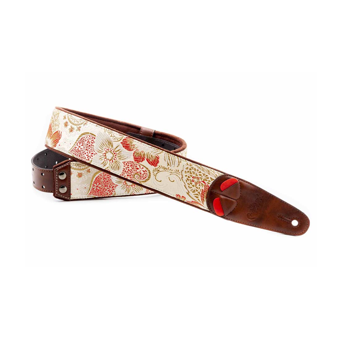 Right On Straps HOKKAIDO Beige Guitar Strap