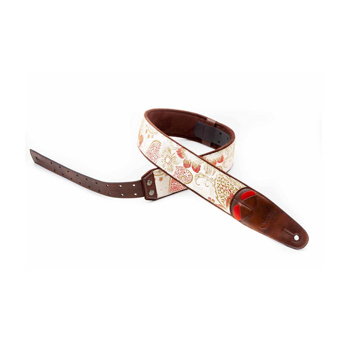 Right On Straps HOKKAIDO Beige Guitar Strap