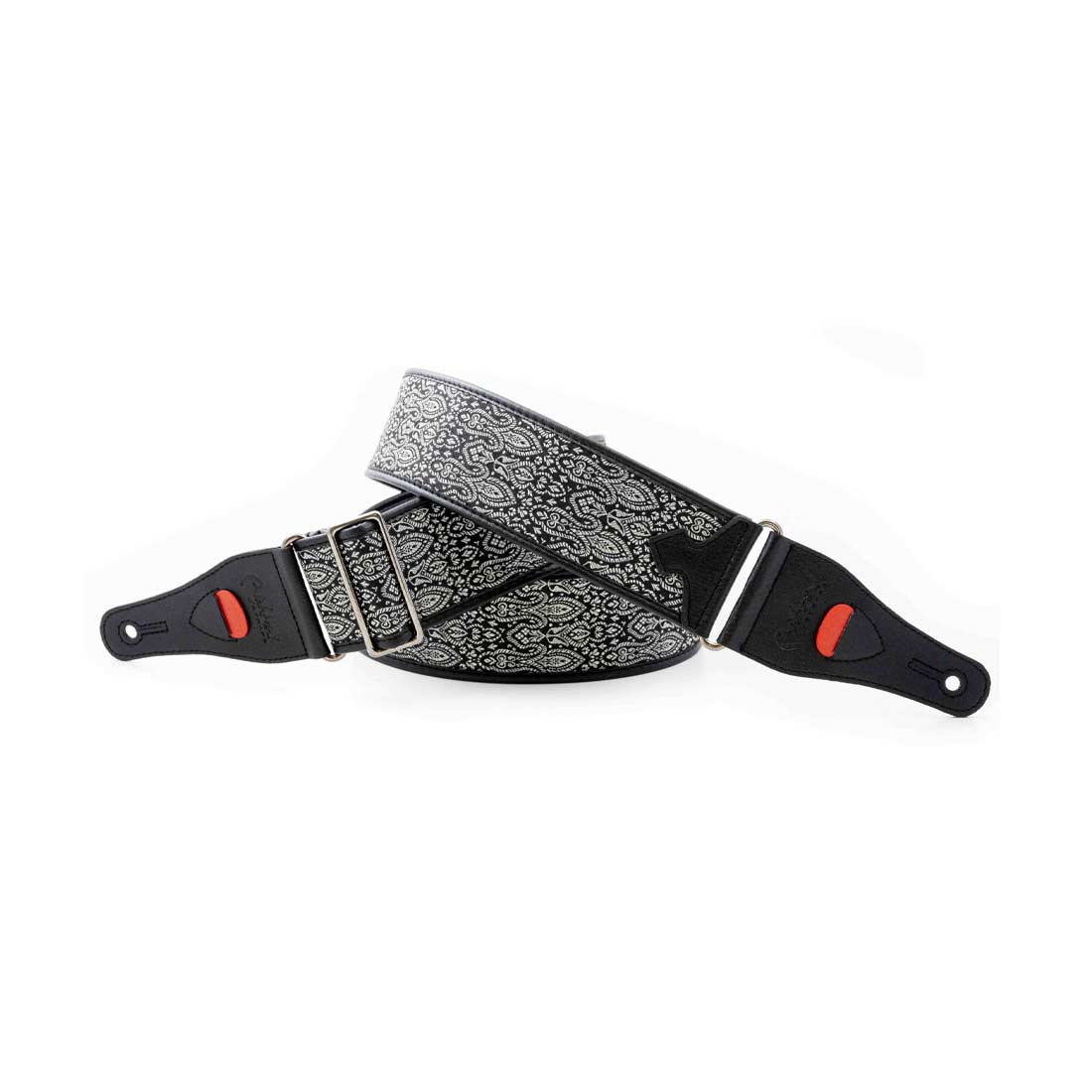 Right On Straps TALISMAN Cordoba Black Guitar Strap