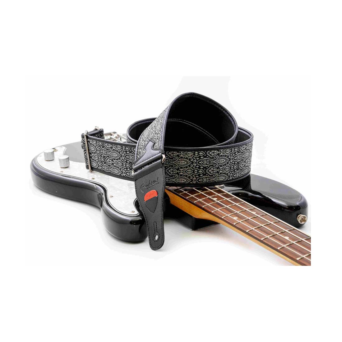 Right On Straps TALISMAN Cordoba Black Guitar Strap