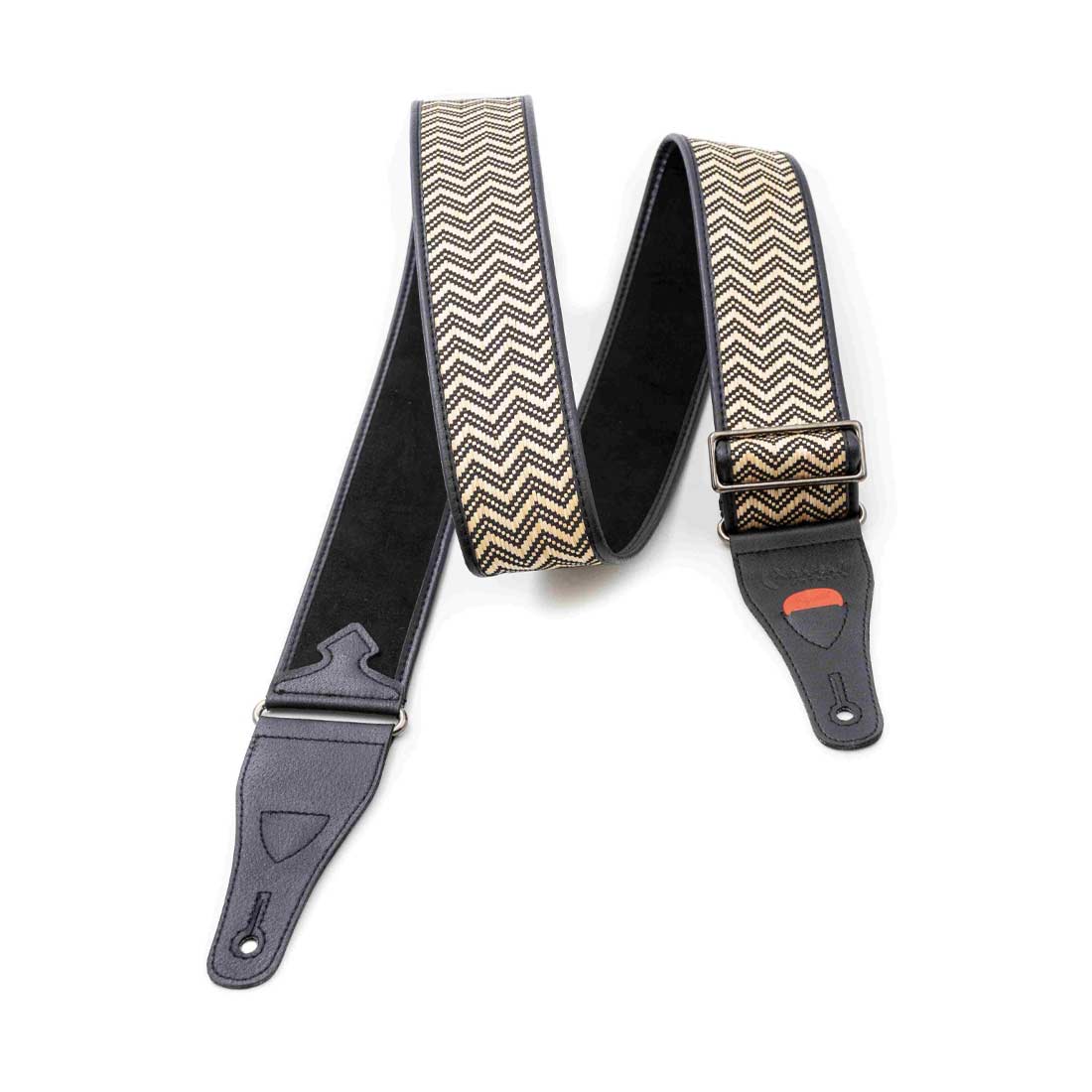 Right On Straps TALISMAN VICTORIA Black Guitar Strap