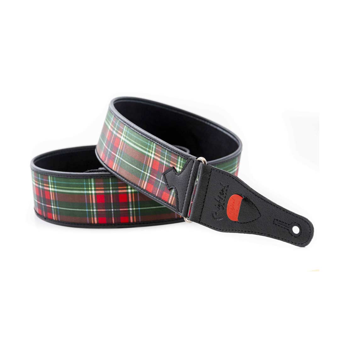 Right On Straps TALISMAN  TARTAN Green Guitar Strap