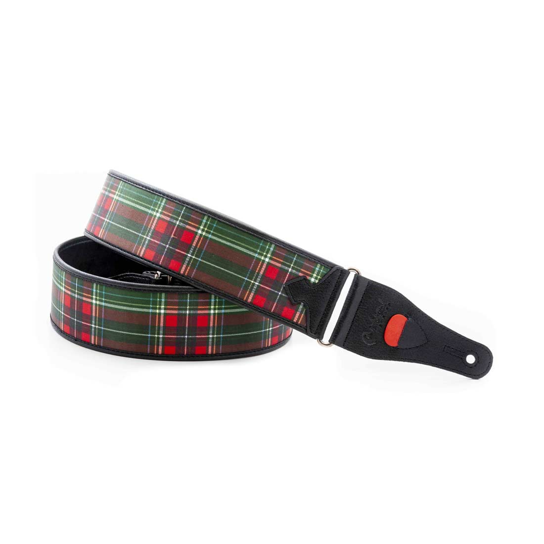 Right On Straps TALISMAN  TARTAN Green Guitar Strap