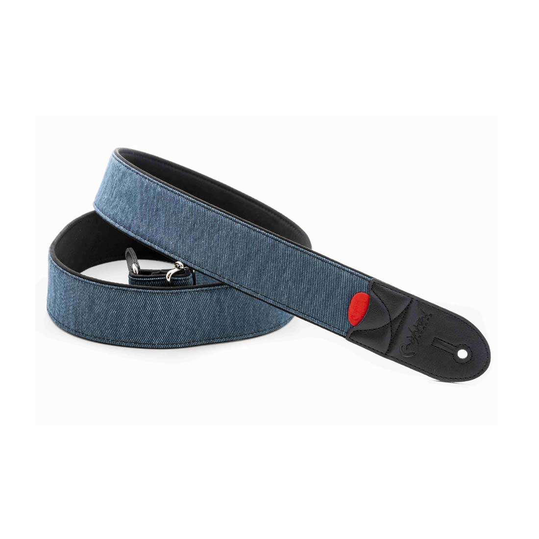 Right On Straps Denim 50 Blue Guitar Strap