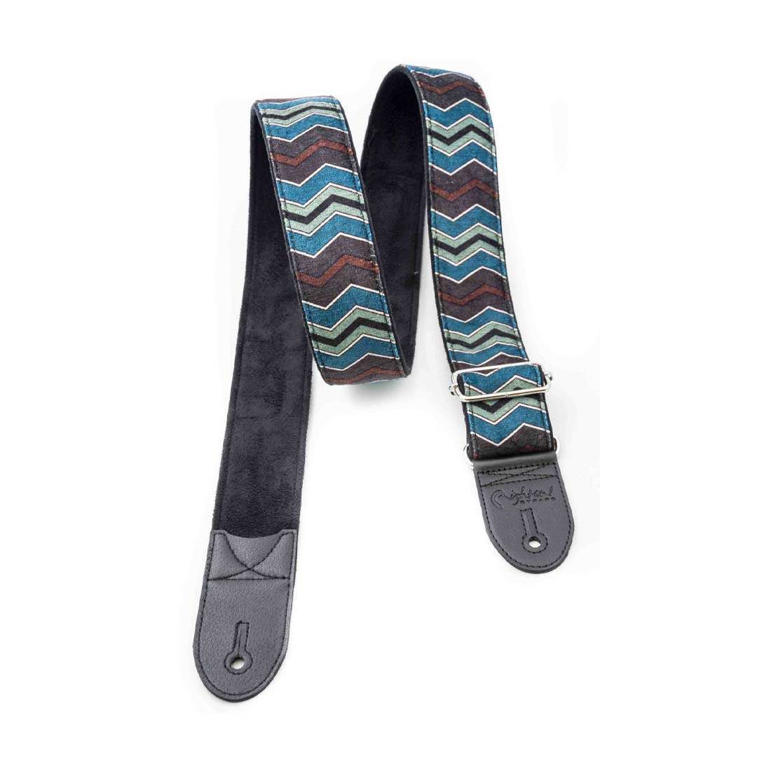 Right On Straps ZIGGY Blue Guitar Strap