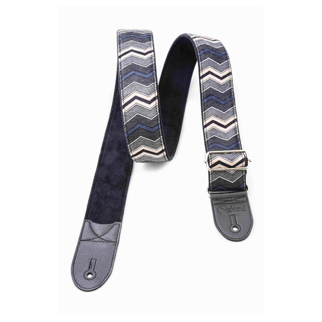 Right On Straps ZIGGY Black Guitar Strap