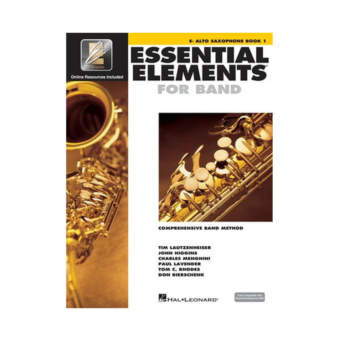 Essential Elements for Band Alto Saxophone Eb - Book 1 with EEi
