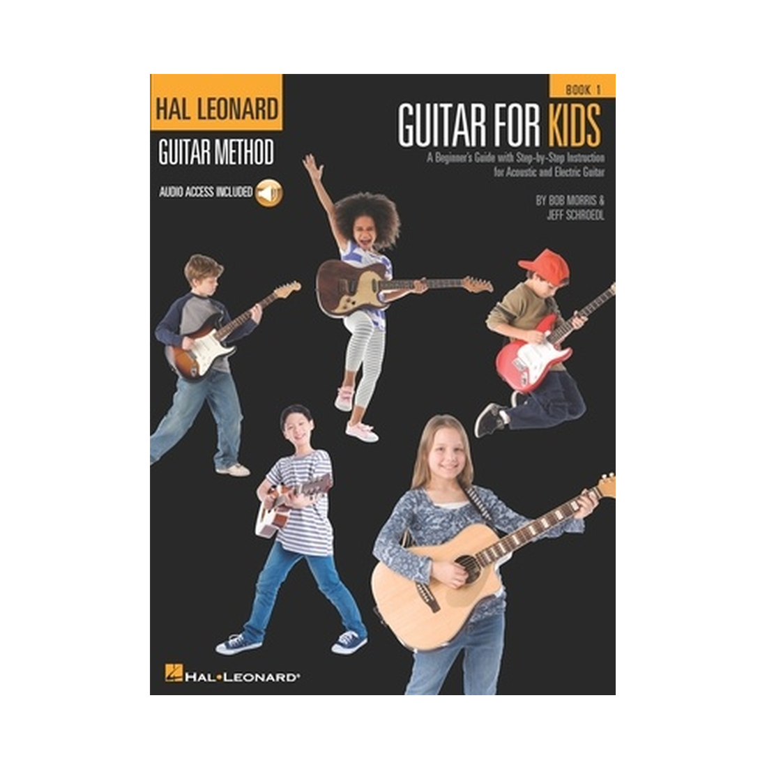 Metodo di chitarra Hal Leonard Chitarra per bambini Libro e audio online