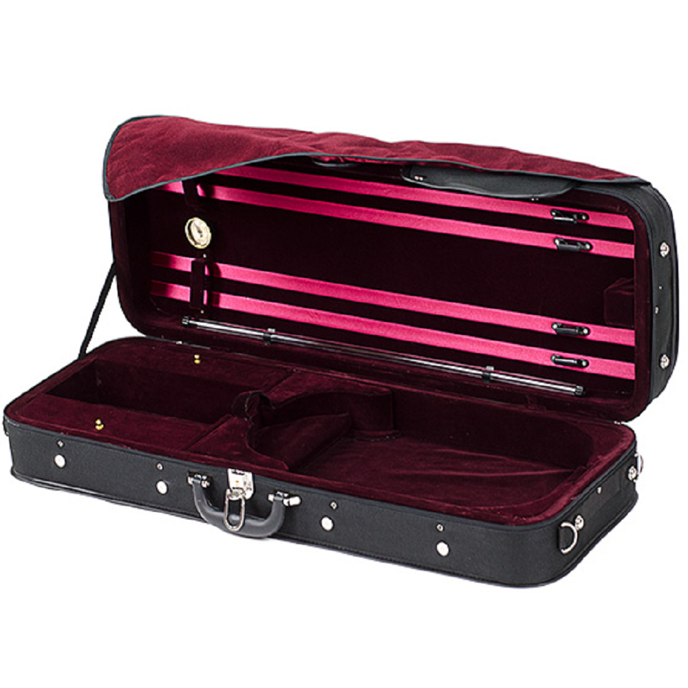 Oblong Viola Case-TG Wood Adjustable 15-16 Inch