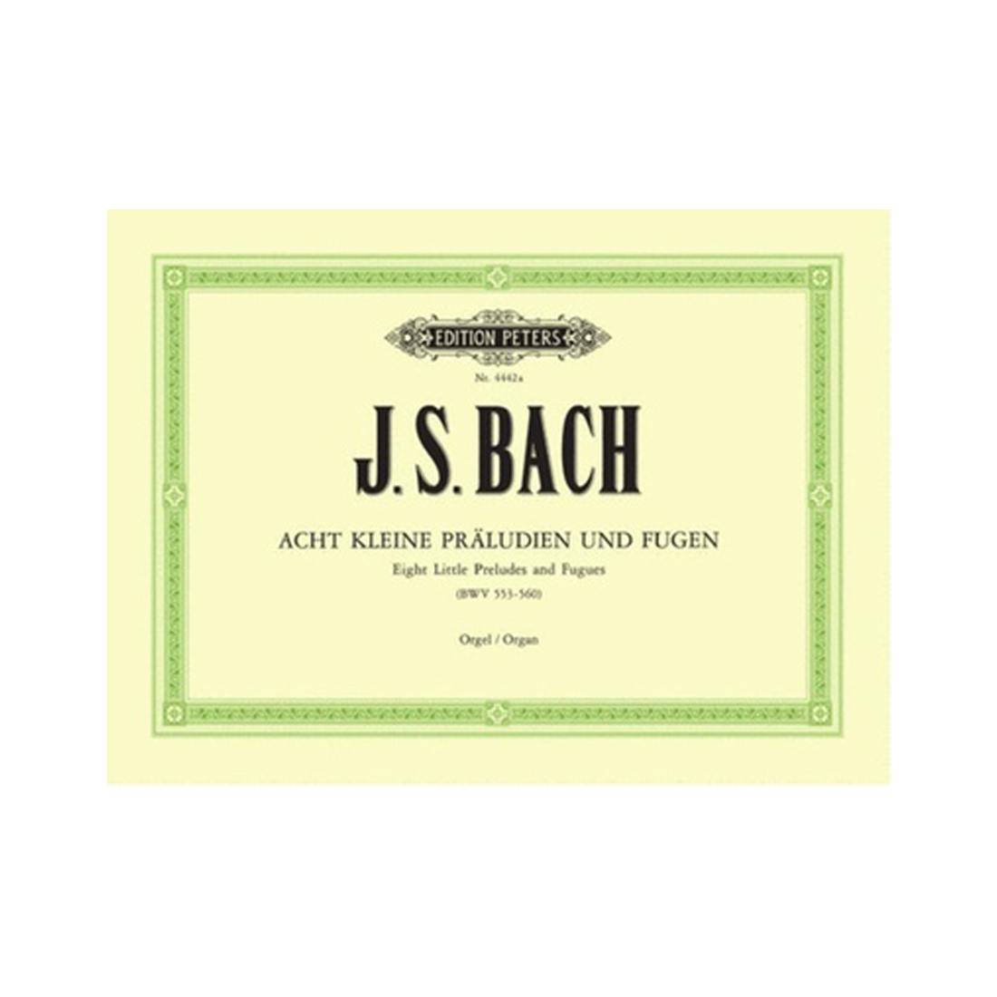 8 Little Preludes and Fugues BVW 553-560