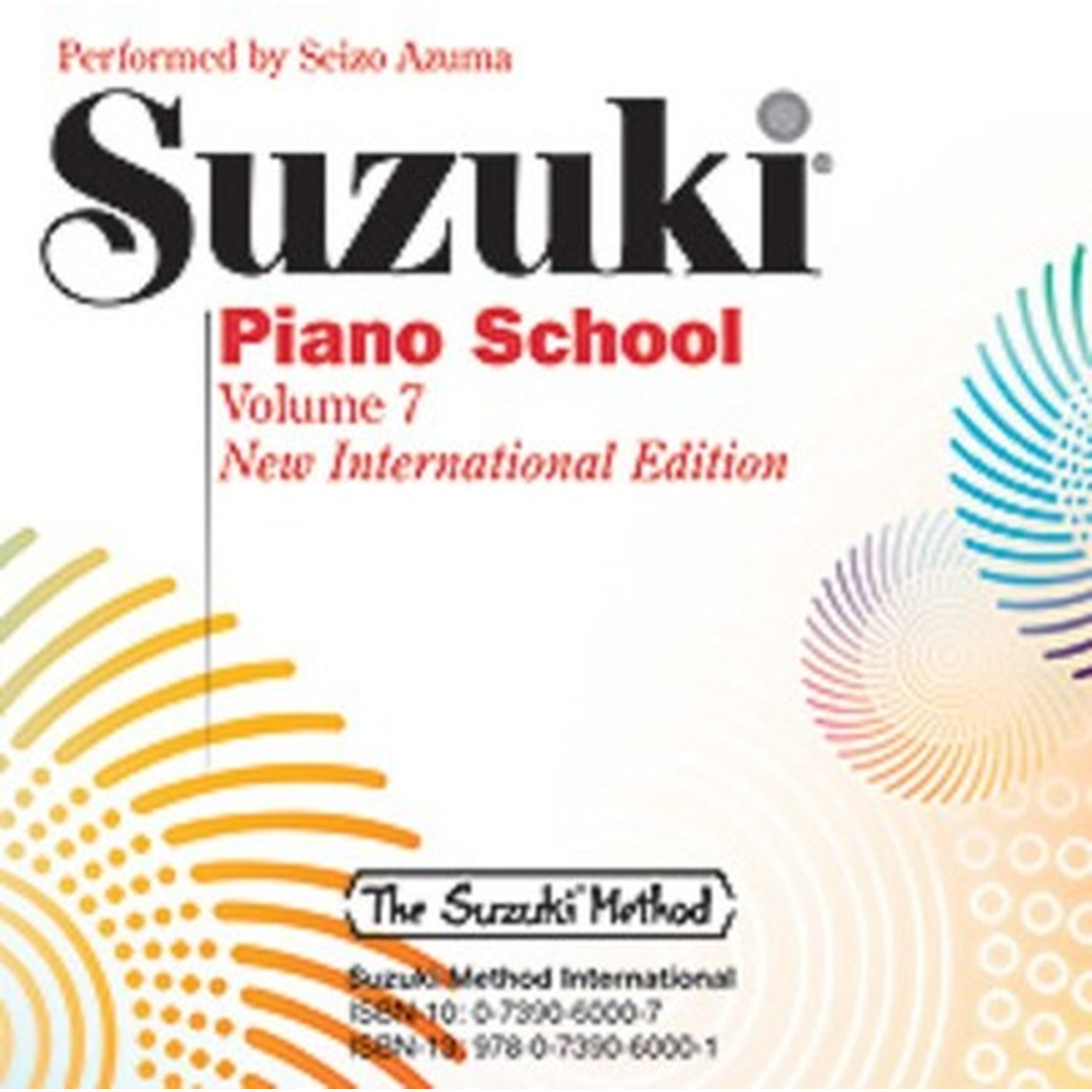 Suzuki Piano School Vol. 7 CD