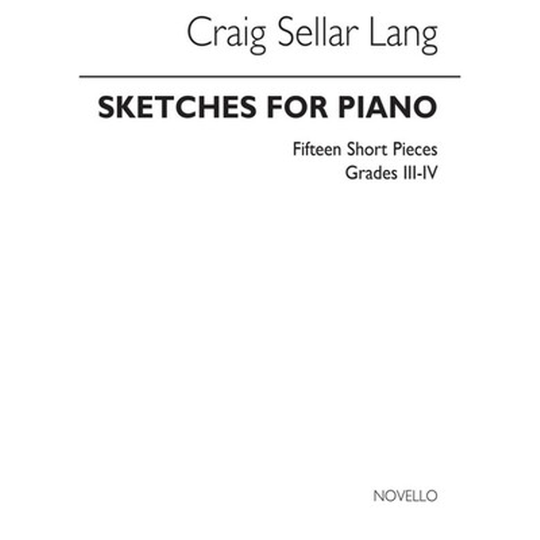 Sketches for Piano