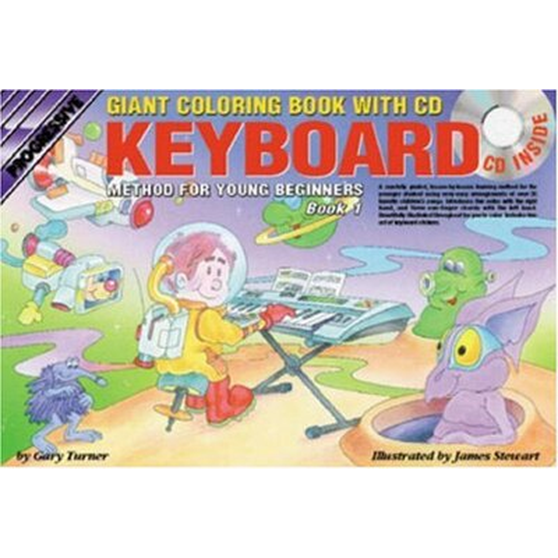 Progressive Electronic Keyboard for Young Beginners Book 1