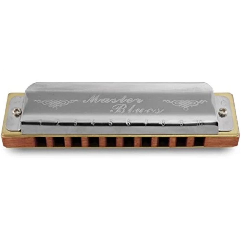 Hering 9020-BFLAT Master Blues Key B Flat Harmonica