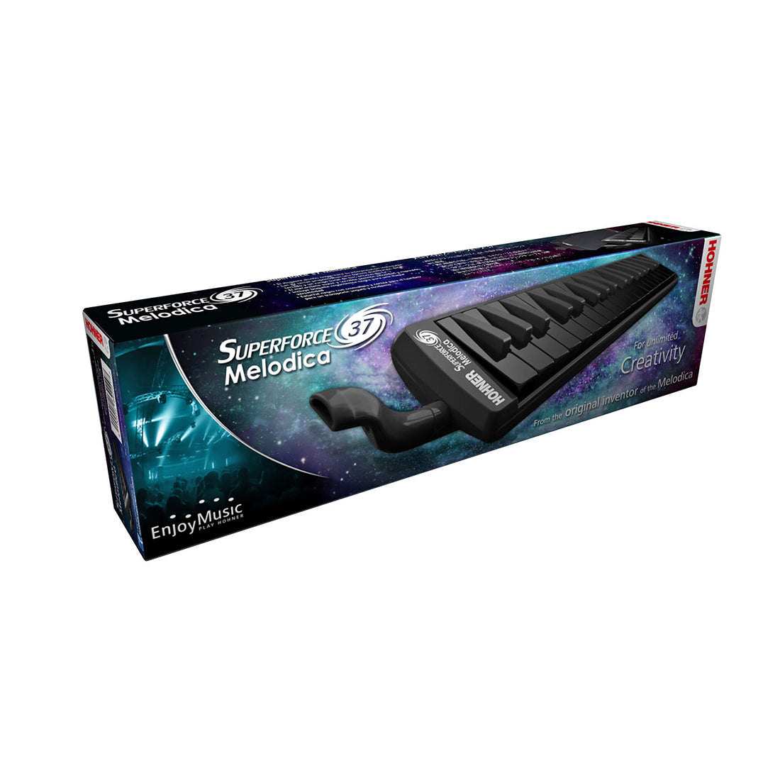 Hohner Superforce 37-Key Melodica in Black