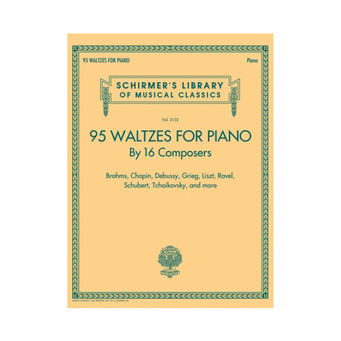 95 Waltzes for Piano by 16 Composers