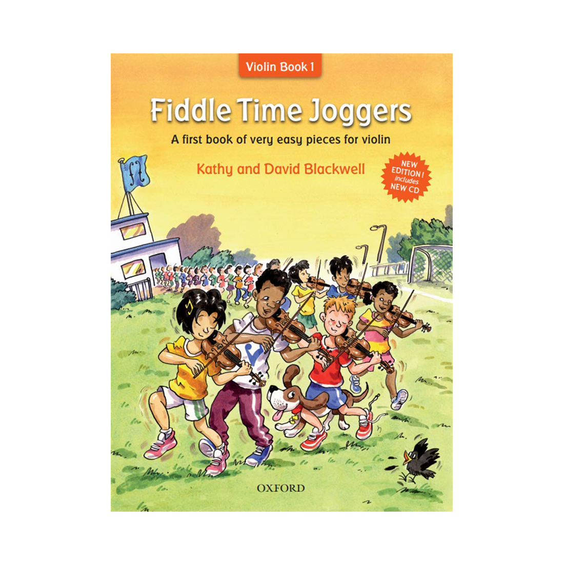 Fiddle Time Joggers First Violin Book + CD, Revised Edition