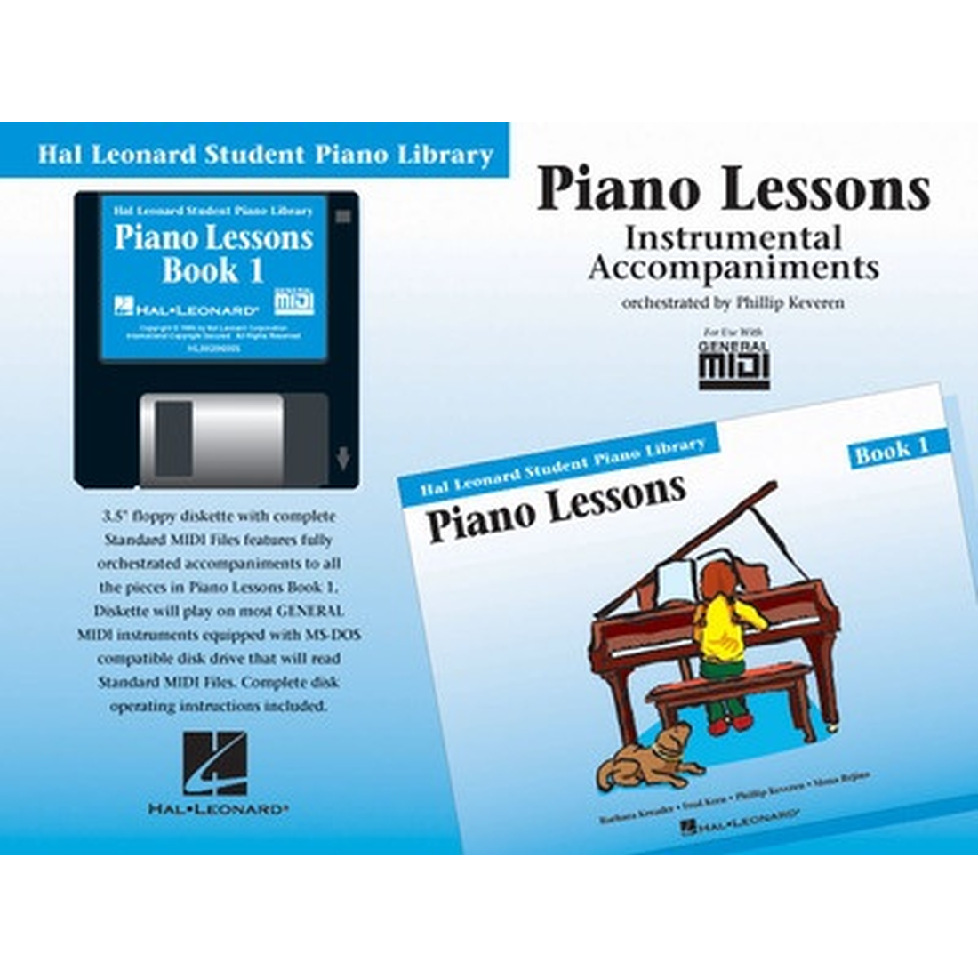 Piano Lessons - Book 1 - General MIDI Disk